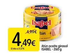 Dialprix ISABEL Atún aceite girasol oferta