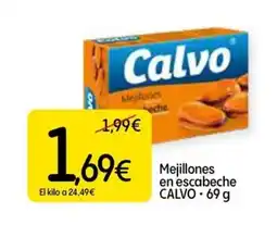 Dialprix CALVO Mejillones en escabeche oferta