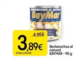 Dialprix BAYMAR Berberechos al natural oferta