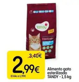 Dialprix TANDY Alimento gato esterilizado oferta