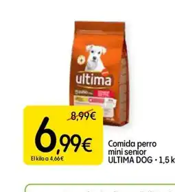 Dialprix ULTIMA DOG Comida pero mini senior oferta