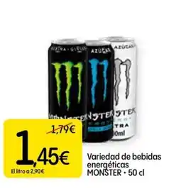 Dialprix MONSTER Variedad de bebidas energéticas oferta