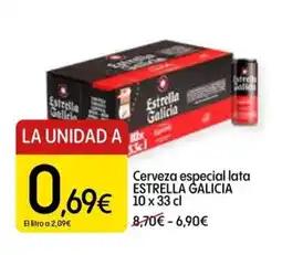Dialprix ESTRELLA GALICIA Cerveza especial lata oferta