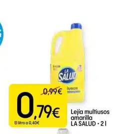 Dialprix LA SALUD Lejía multiusos oferta