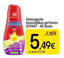 Dialprix SOMAT Somat lavavajillas gel limón oferta