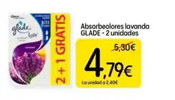 Dialprix GLADE Absorbeolores lavanda oferta