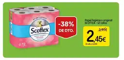 Dialprix SCOTTEX Papel higiénico original oferta