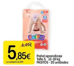 Dialprix PASITOS Pañal aprendizaje Talla oferta