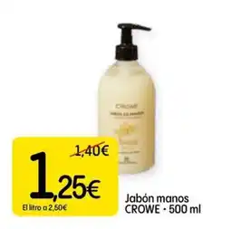 Dialprix CROWE Jabón manos oferta