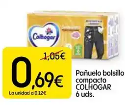 Dialprix COLHOGAR Pañuelo bolsillo compacto oferta