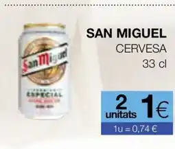 Plusfresc SAN MIGUEL Cervesa oferta