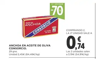 Supercor Consorcio Anchoa En Aceite De Oliva 29gne oferta