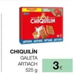 Plusfresc CHIQUILÍN Galeta artiach oferta