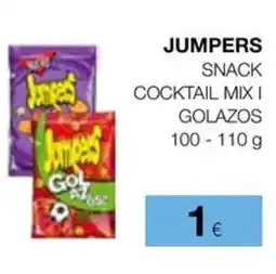Plusfresc JUMPERS Snack cocktail mixi golazos oferta
