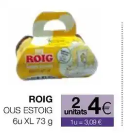 Plusfresc ROIG Ous estoig oferta