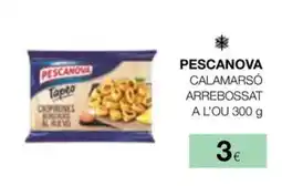 Plusfresc PESCANOVA Calamarsó arrebossat a l'ou oferta