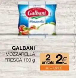 Plusfresc GALBANI Mozzarella fresca oferta