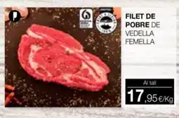 Plusfresc Filet de pobre de vedella femella oferta