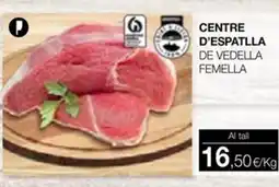 Plusfresc Centre d'espatlla de vedella femella oferta