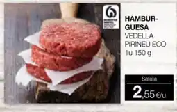 Plusfresc Hambur- guesa vedella pirineu eco oferta