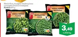 Sorli FINDUS Pèsols fins, mongeta tendra plana o mongeta tendra trossejada oferta