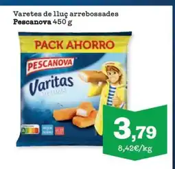 Sorli PESCANOVA Varetes de lluç arrebossades oferta