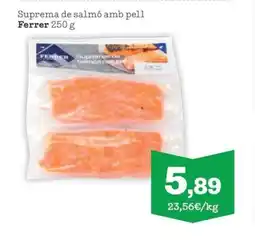 Sorli FERRER Suprema de salmó amb pell oferta