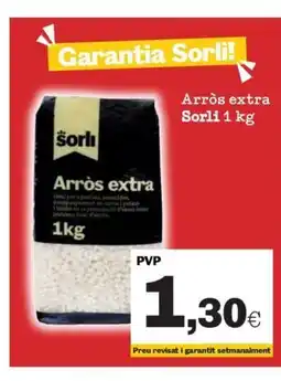 Sorli SORLI Arròs extra oferta