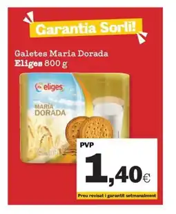 Sorli ELIGES Galetes Maria Dorada oferta