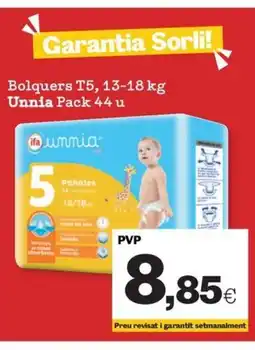 Sorli UNNIA Bolquers T5 oferta