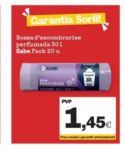 Sorli SABE Bossa d'escombraries perfumada oferta