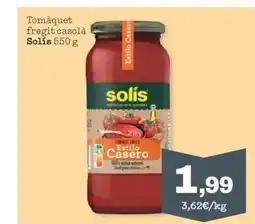 Sorli SOLIS Tomàquet fregit casolà oferta