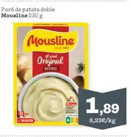 Sorli MOUSLINE Puré de patata doble oferta