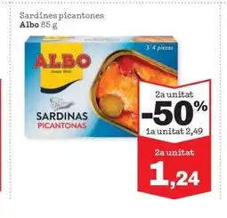 Sorli ALBO Sardines picantones oferta