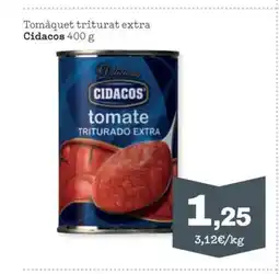 Sorli CIDACOS Tomàquet triturat extra oferta