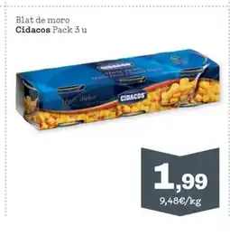 Sorli CIDACOS Blat de moro oferta