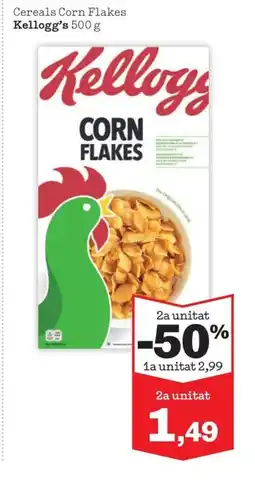 Sorli KELLOGG'S Cereals Corn Flakes oferta