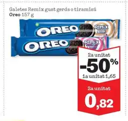 Sorli OREO Galetes Remix gust gerds o Galetes Remix gust gerds o tiramisú oferta