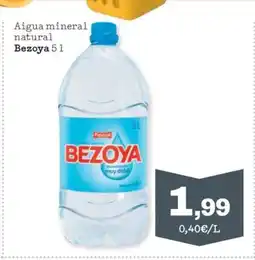 Sorli BEZOYA Aigua mineral natural oferta