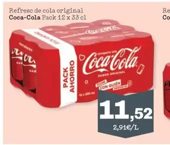 Sorli COCA-COLA Refresc de cola original oferta