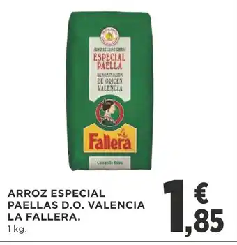 Supercor La Fallera Arroz Especial Paella D/O Valencia 1 kg oferta