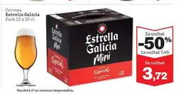 Sorli ESTRELLA GALICIA Cervesa oferta