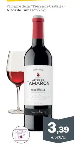 Sorli ALTOS DE TAMARÓN Vi negre de la Tierra de Castilla oferta