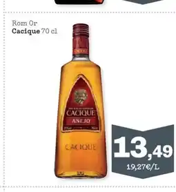 Sorli CACIQUE Rom Or oferta