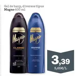 Sorli MAGNO Gel de bany, diversos tipus oferta