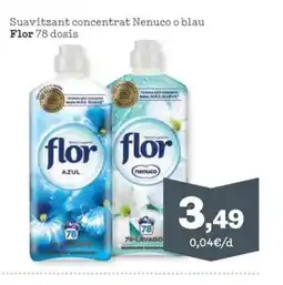 Sorli FLOR Suavitzant concentrat Nenuco o blau oferta