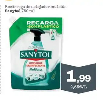 Sorli SANYTOL Recàrrega de netejador multiús oferta