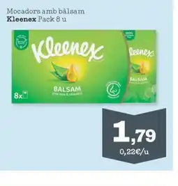 Sorli KLEENEX Mocadors amb balsam oferta