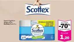 Sorli SCOTTEX Paper higiènic Megarotlle oferta