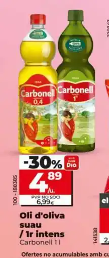 Dia CARBONELL Oli d'oliva suau / Ir intens oferta